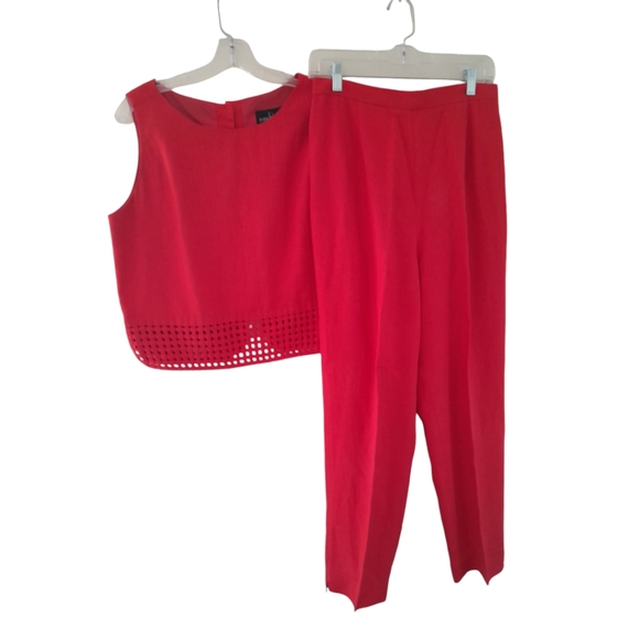 Rare Vintage John Roberts  Co-Ord Set retro collector size 12 Petite Linen Blend - Picture 2 of 15